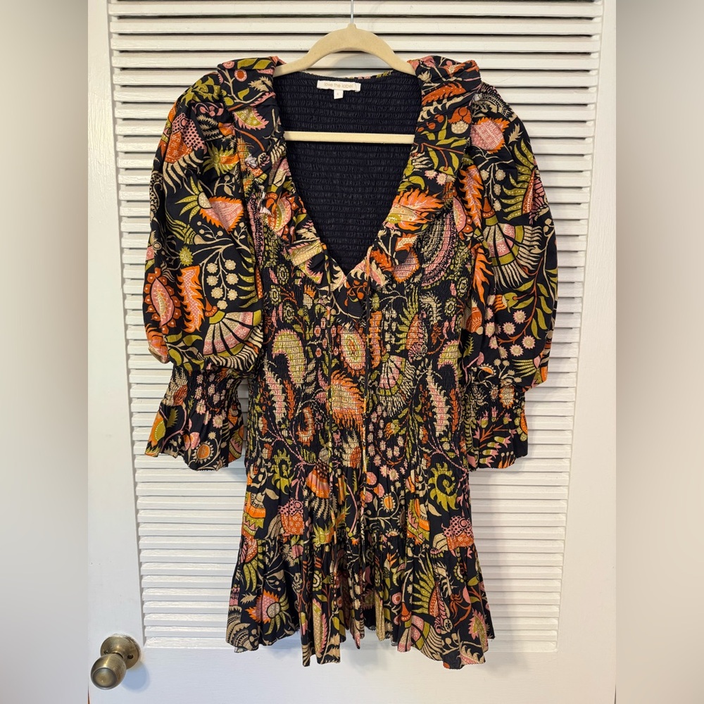 Love The Label Jasper Plunging Smock Dress